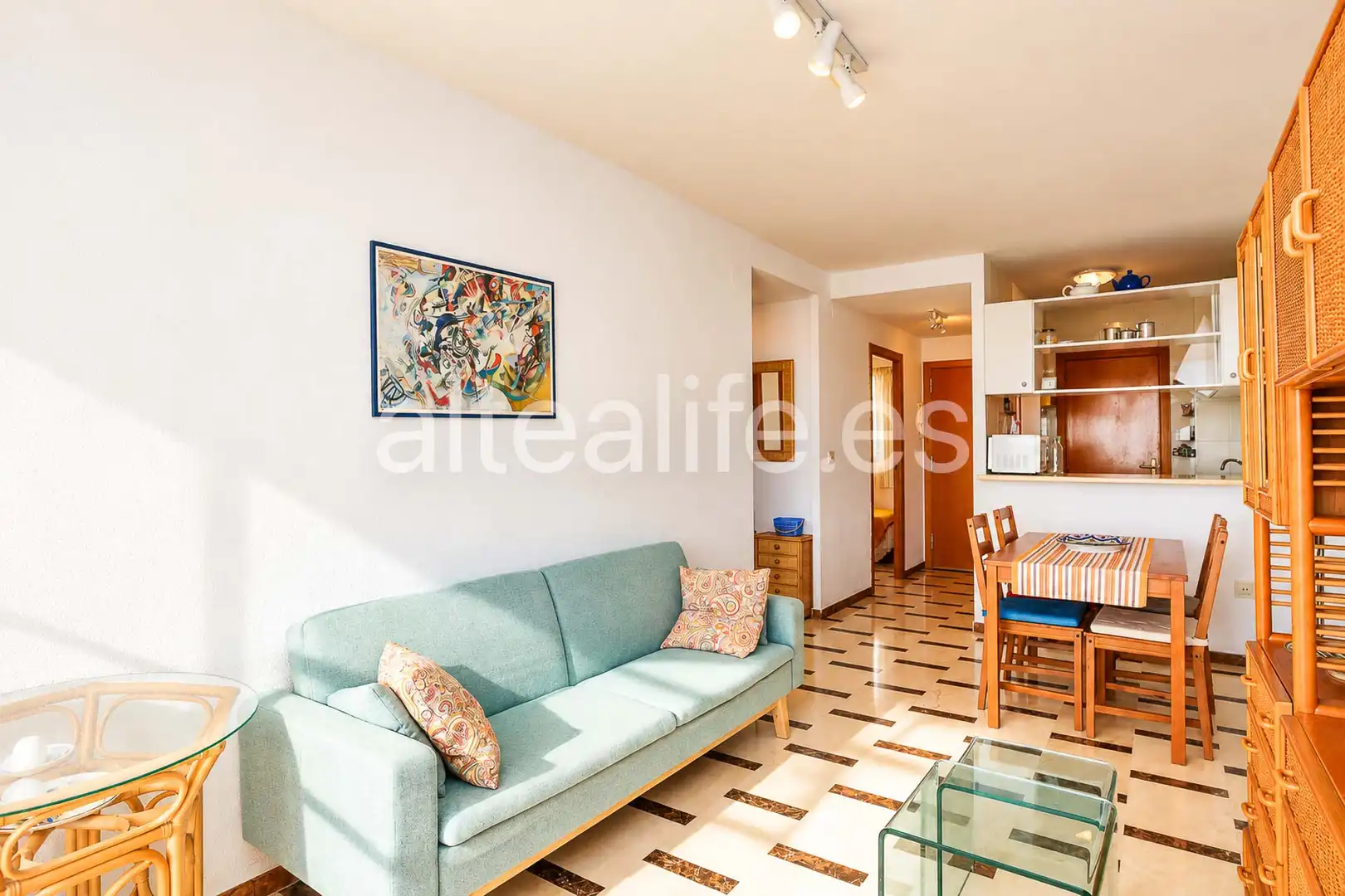 Sala de estar de Apartamento en venta en Altea ciudad