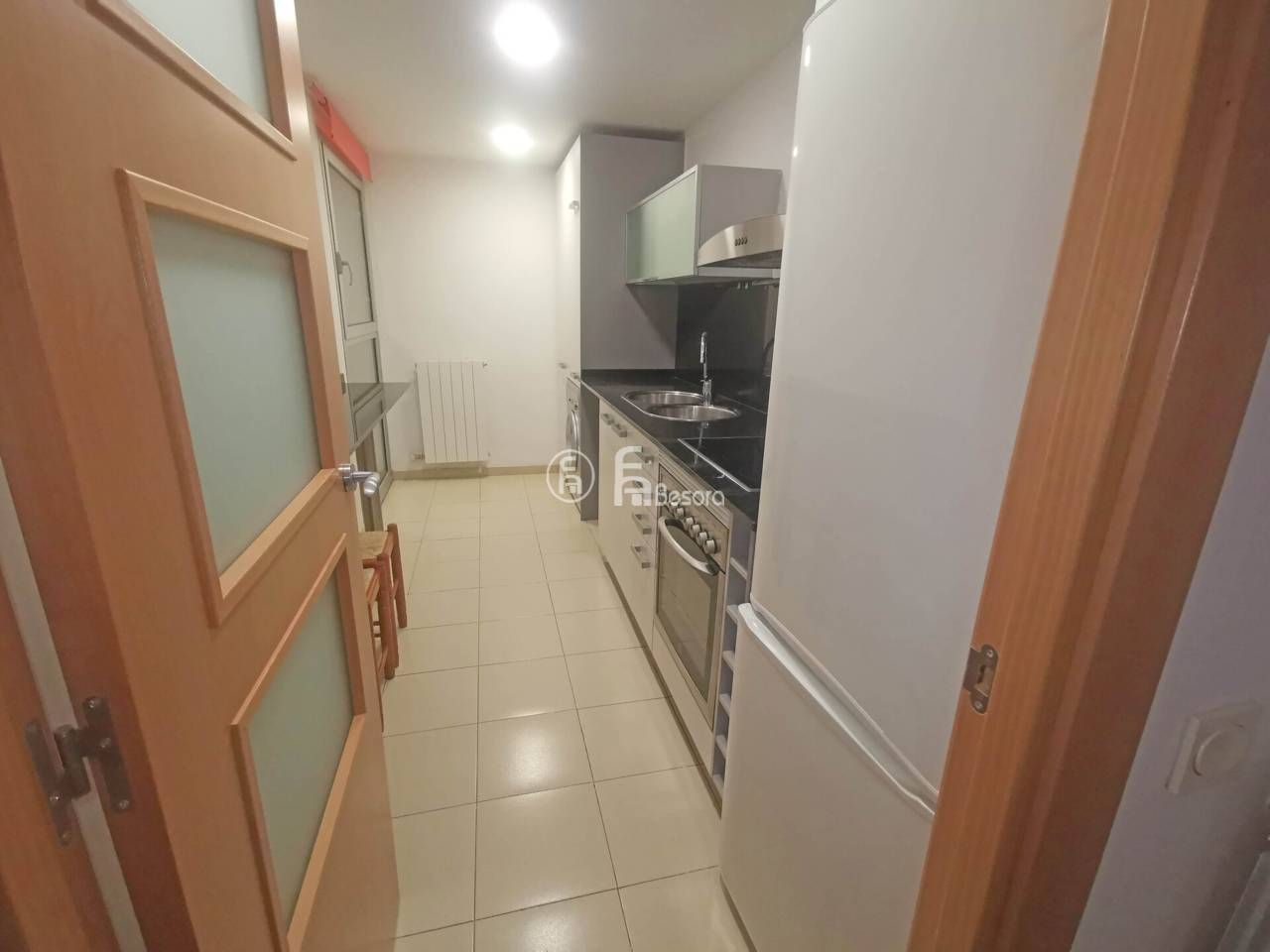 Kitchen of Apartment for sale in  Lleida Capital  with Heating, Parquet flooring and Storage room