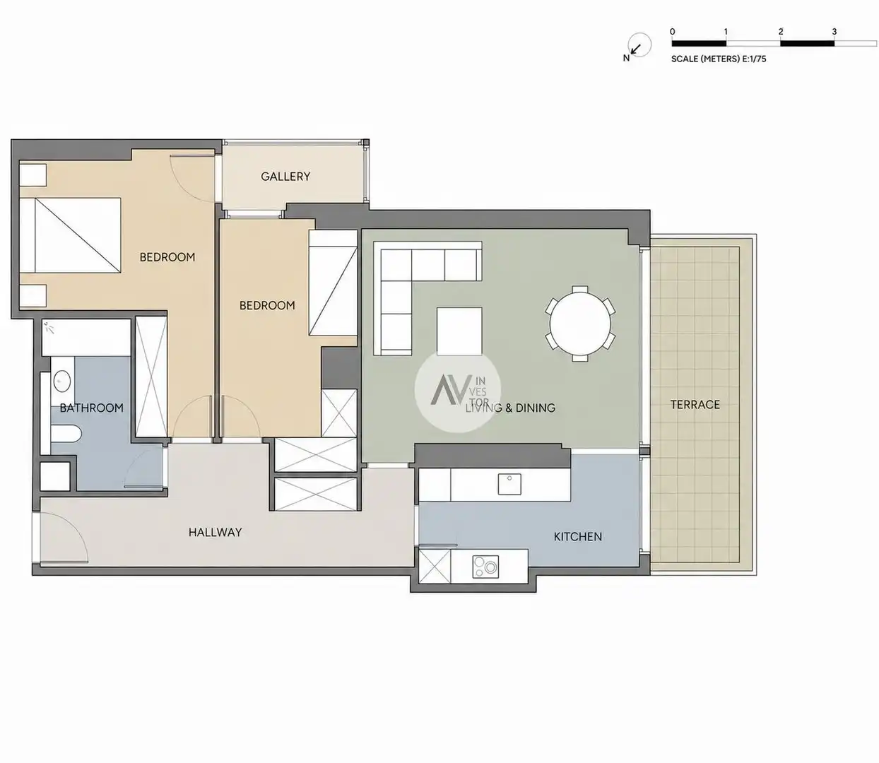 Apartamento en venta en Barcelona con Aire acondicionado, Calefacción y Jardín privado