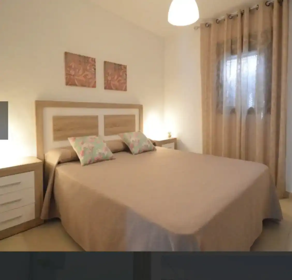 Schlafzimmer von Wohnungen zur Miete in Vejer de la Frontera mit Klimaanlage