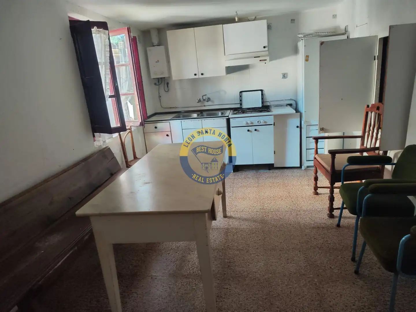 Cocina de Finca rústica en venta en Ardón