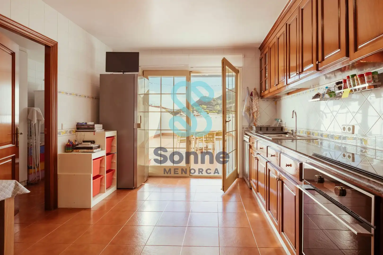 Cocina de Casa adosada en venta en Ferreries con Aire acondicionado y Terraza