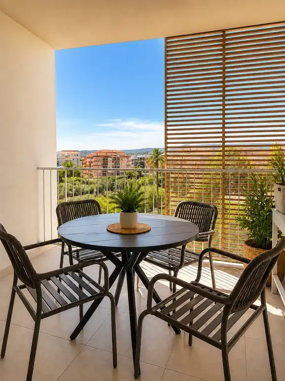 Terraza de Apartamento en venta en Jávea / Xàbia con Terraza, Trastero y Piscina comunitaria