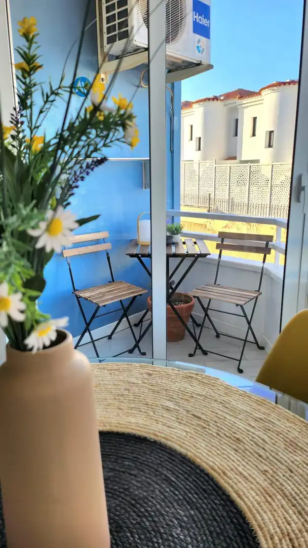 Terrasse von Wohnungen zur Miete in San Miguel de Abona mit Klimaanlage, Möbliert und Balkon