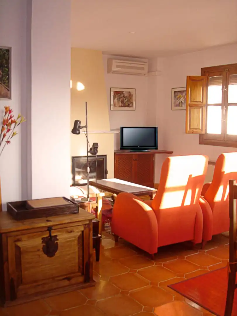 Living room of Attic for rent in Granada  with Heating and Furnished