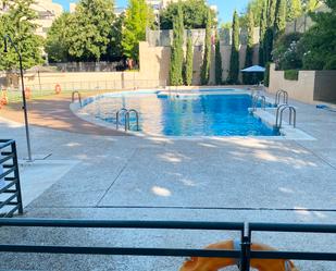 Swimming pool of Flat for sale in San Sebastián de los Reyes  with Air Conditioner, Heating and Private garden