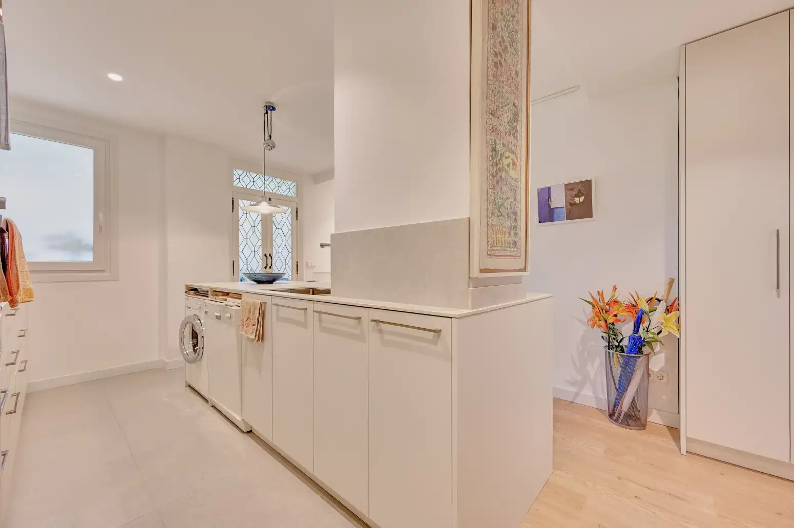 Kitchen of Flat for sale in  Pamplona / Iruña  with Heating and Parquet flooring
