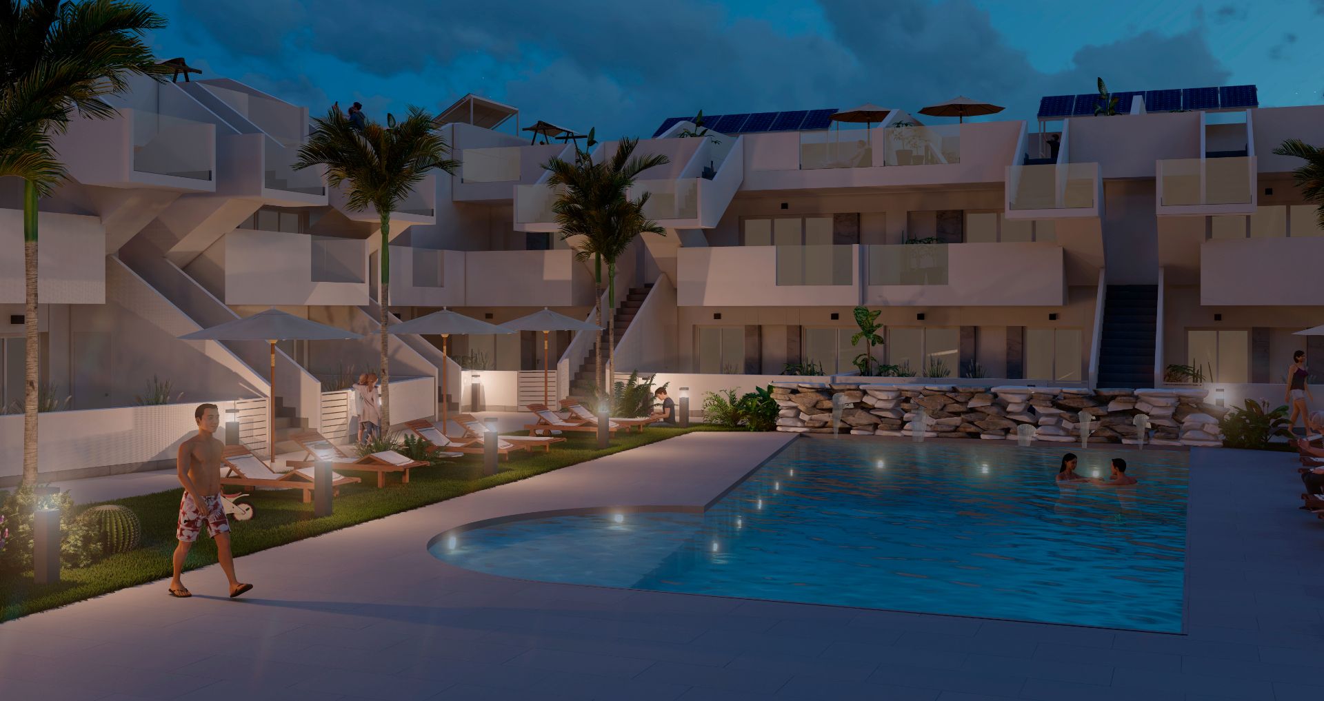 Piscina de Apartament en venda en Torre-Pacheco amb Aire condicionat, Calefacció i Terrassa