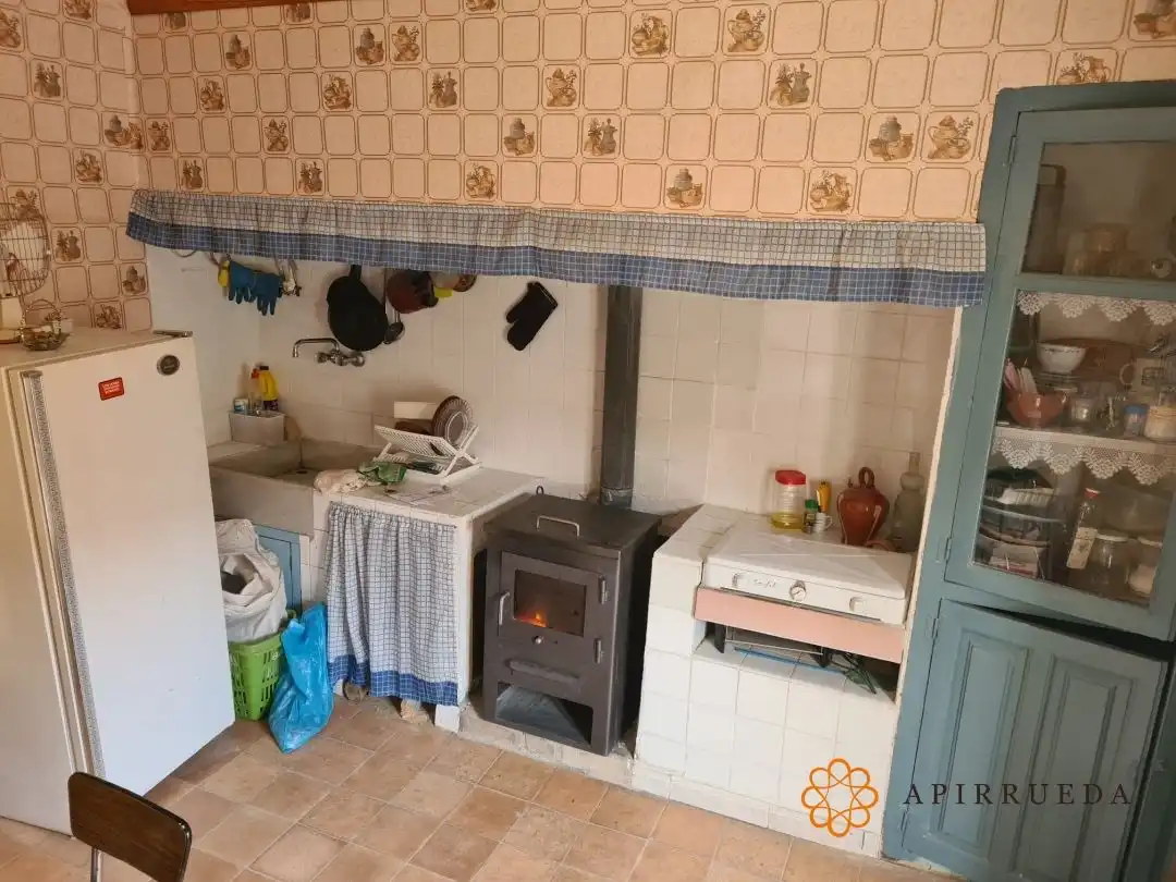 Cocina de Casa o chalet en venta en Escatrón con Calefacción y Amueblado