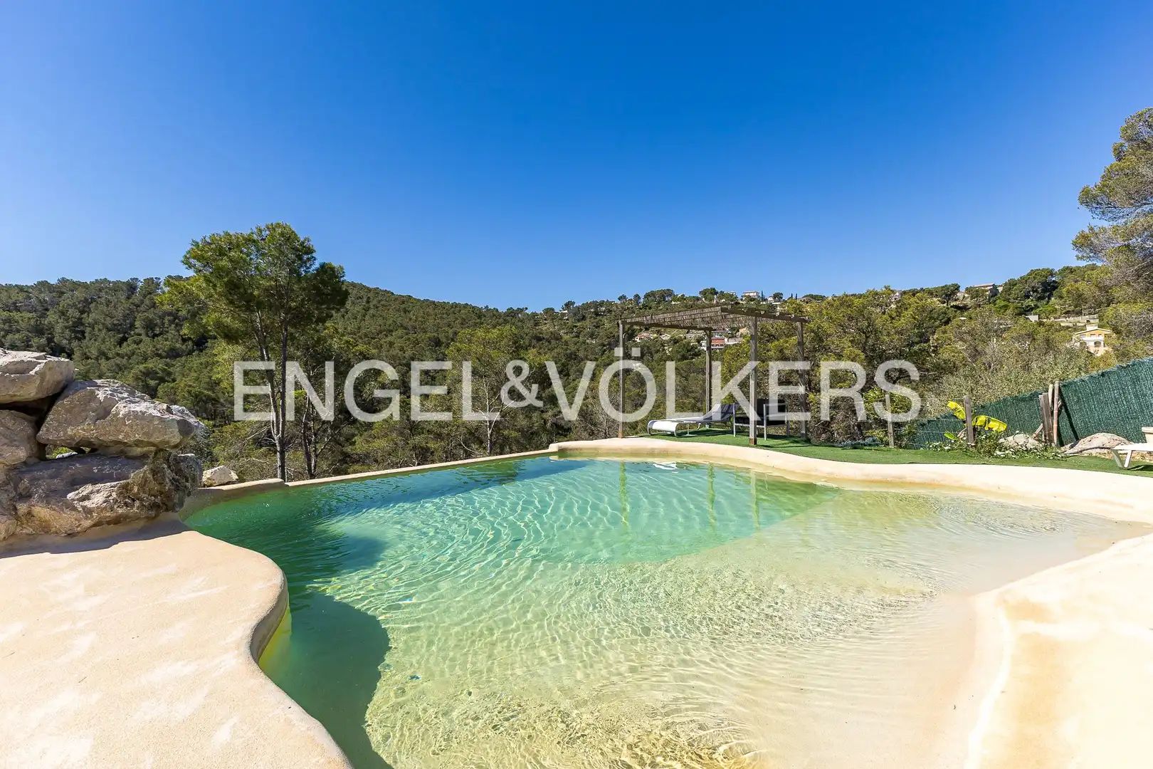 Piscina de Casa o xalet en venda en Sant Pere de Ribes amb Aire condicionat, Calefacció i Jardí privat