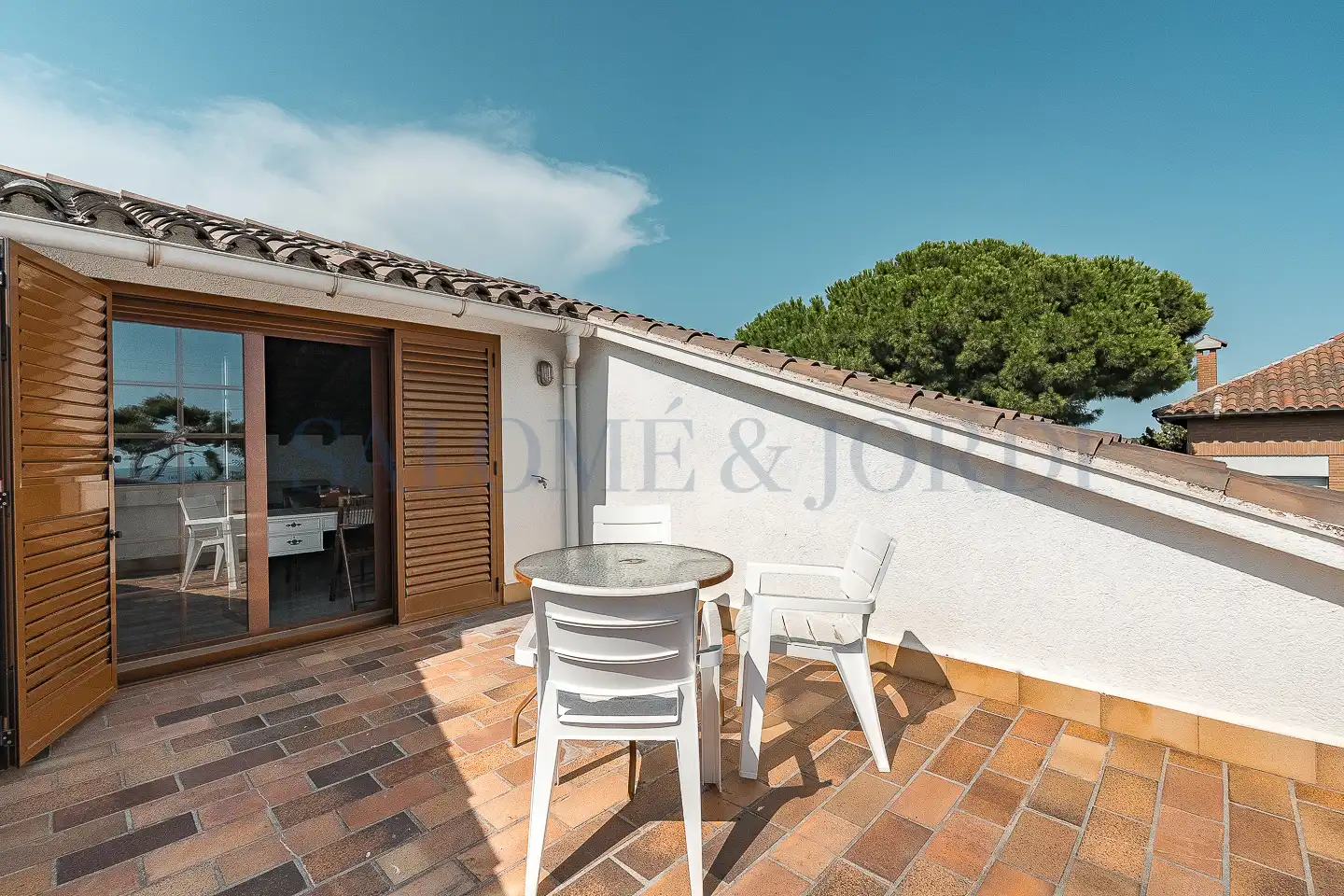 Terraza de Casa o chalet en venta en Vilassar de Dalt con Calefacción, Jardín privado y Piscina