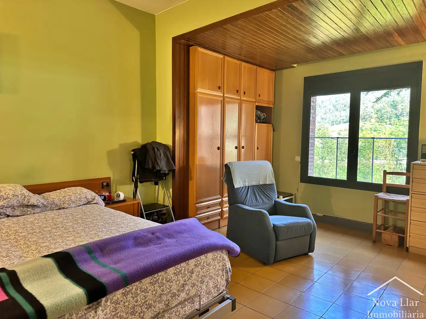 Dormitori de Casa o xalet en venda en Ripoll amb Calefacció, Jardí privat i Parquet