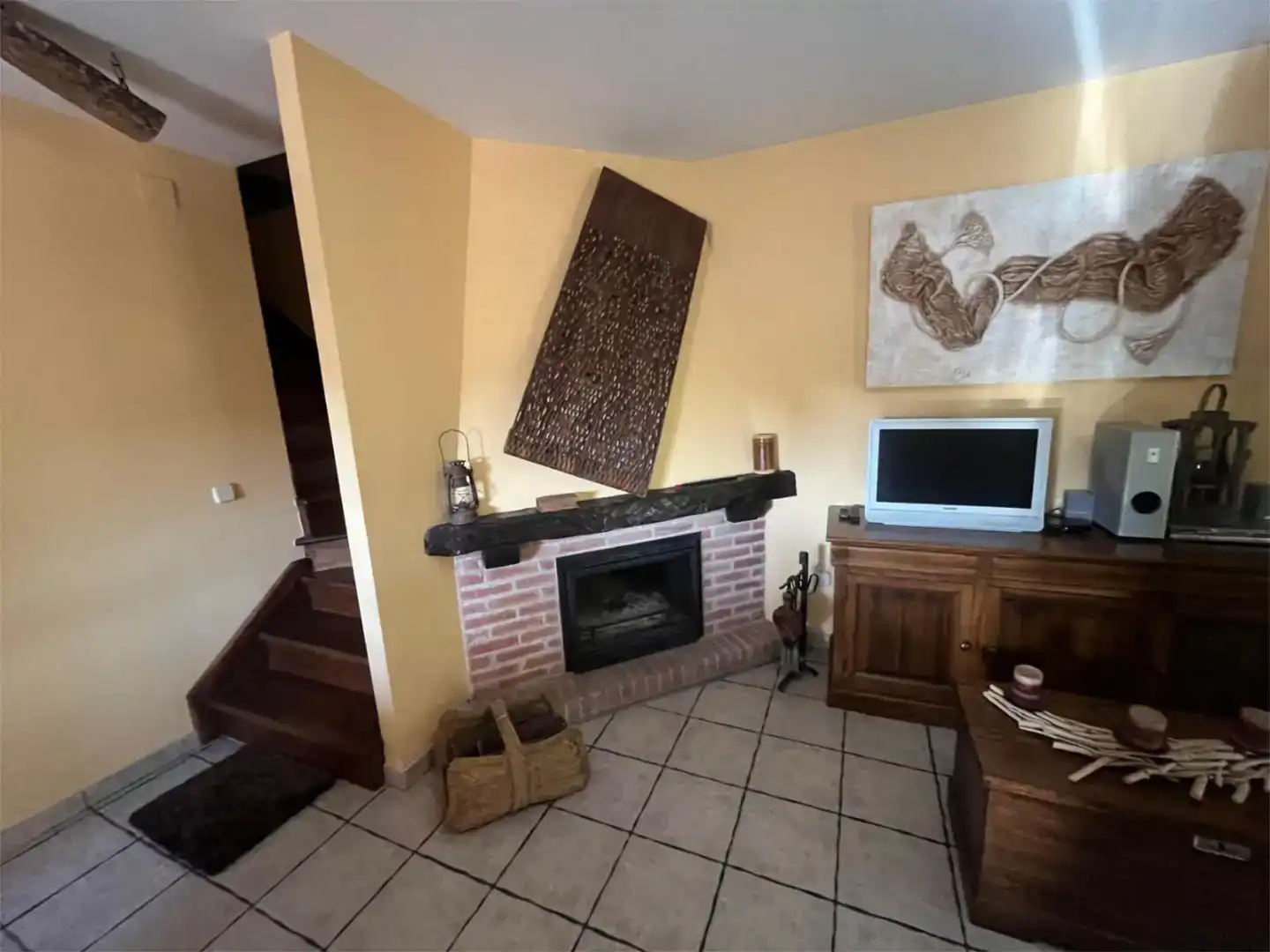 Sala d'estar de Casa o xalet en venda en Arenas de San Pedro