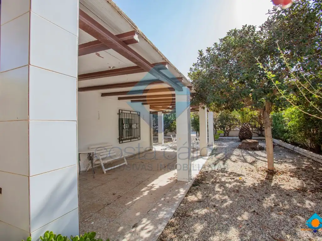 Vista exterior de Casa o chalet en venta en Mazarrón con Jardín privado, Terraza y Amueblado