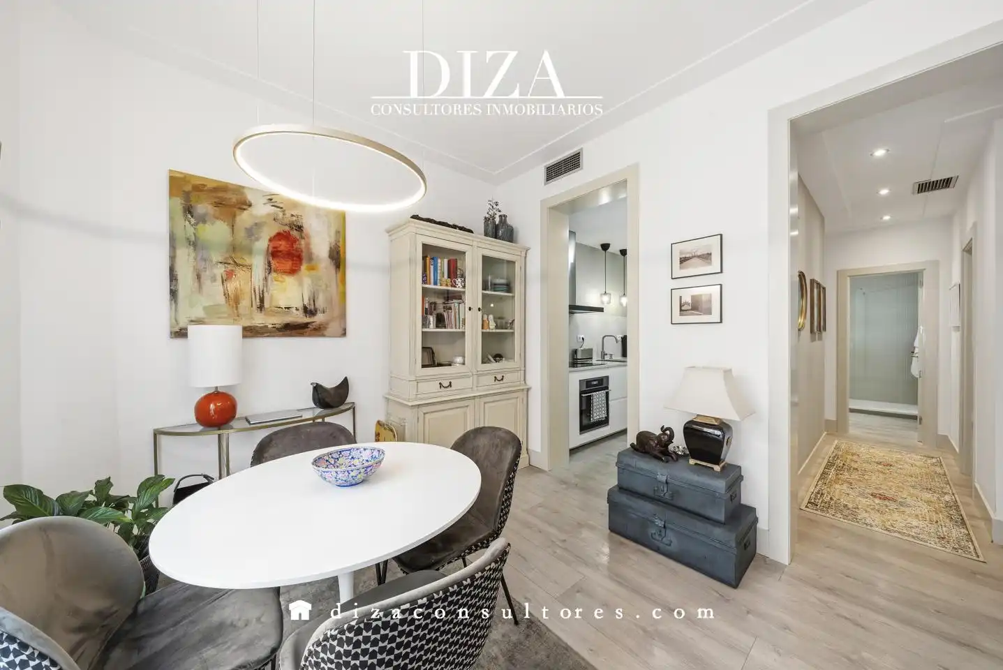 Esszimmer von Wohnung zum Verkauf in Madrid mit Klimaanlage, Heizung und Balkon