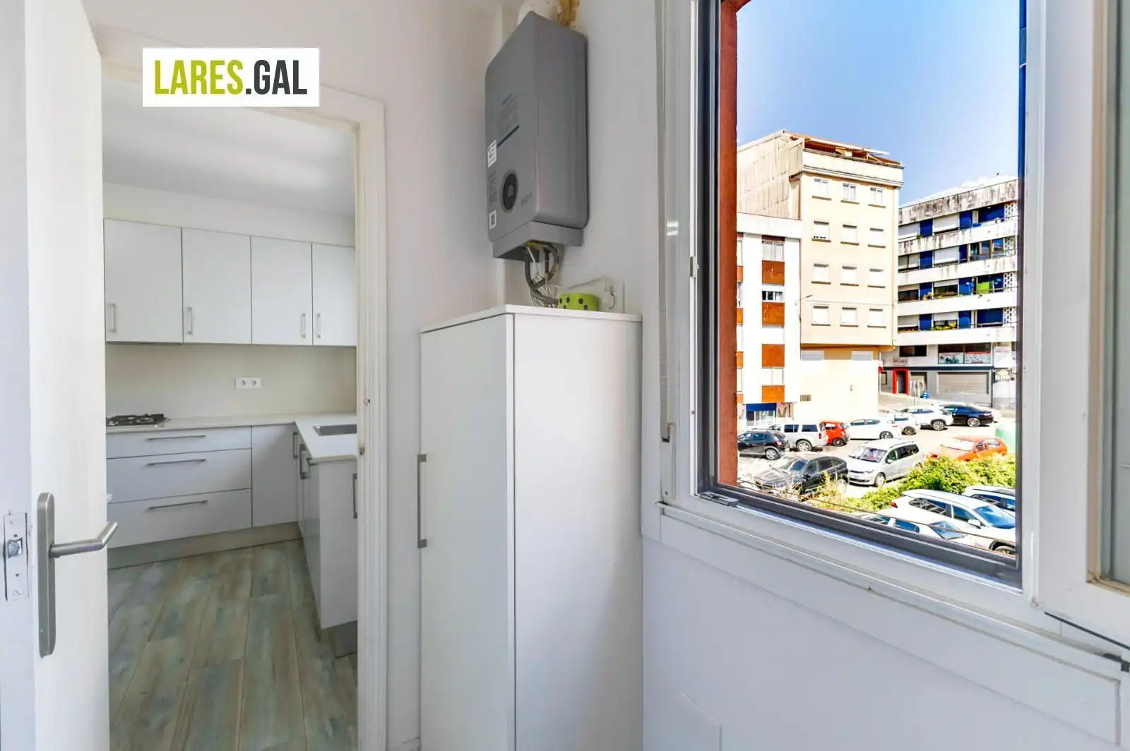 Terrasse von Wohnung zum Verkauf in Cangas  mit Heizung und Terrasse