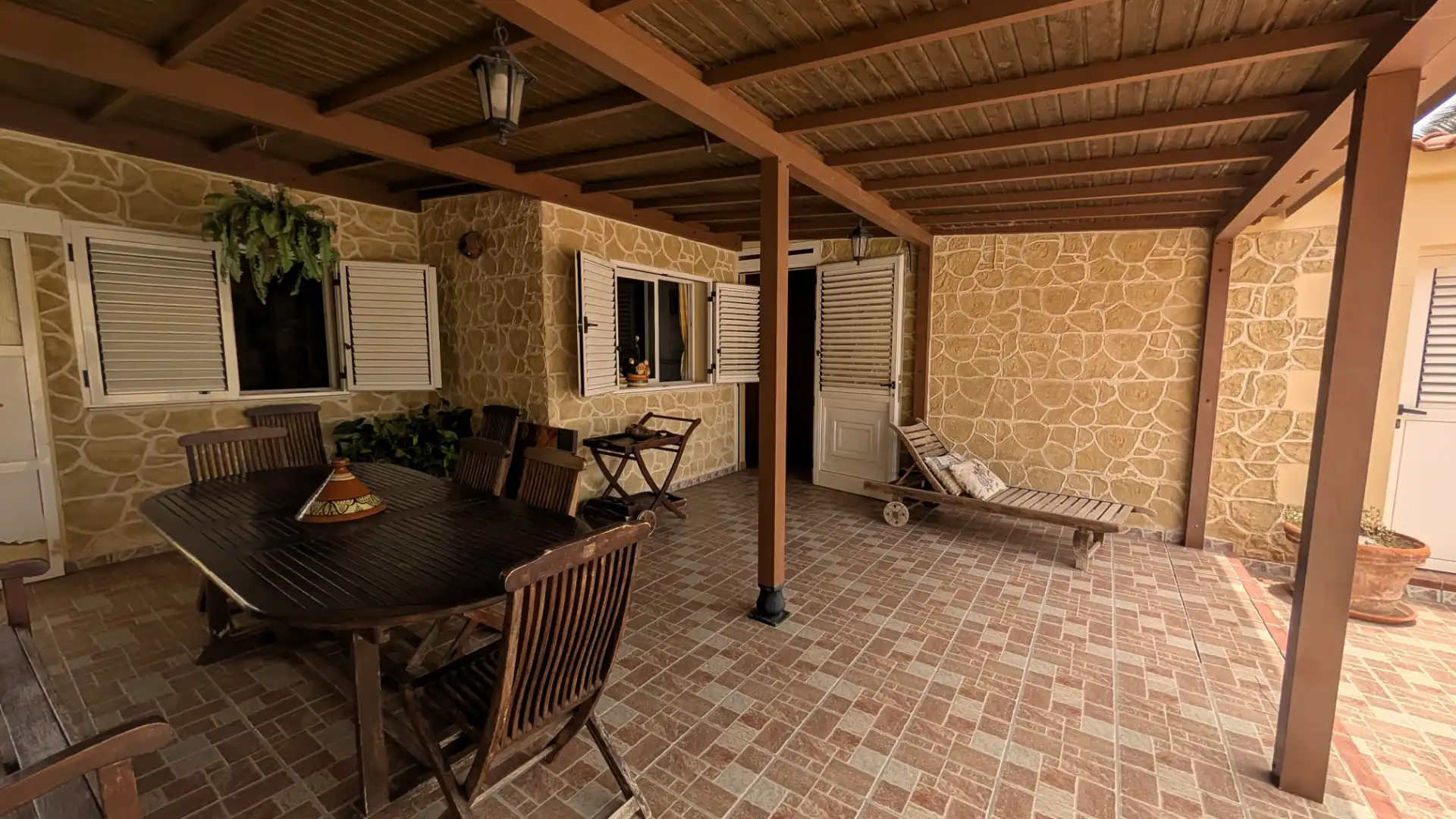 Terrassa de Casa adosada en venda en Tuineje amb Aire condicionat, Jardí privat i Terrassa
