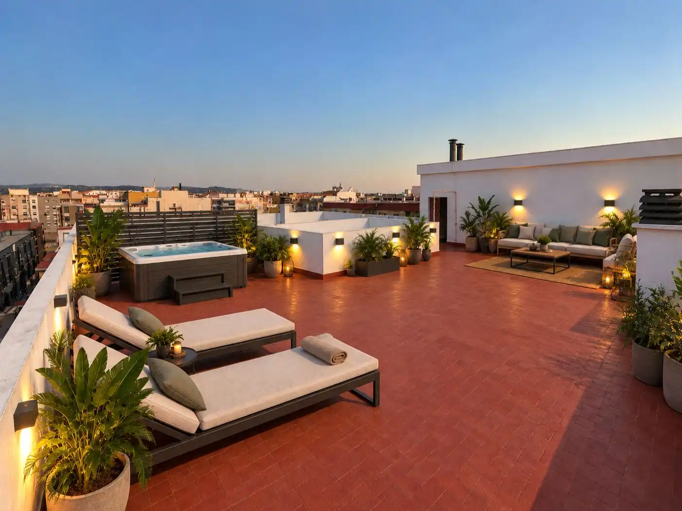 Terrasse von Dachboden zum Verkauf in Alaquàs, Valencia