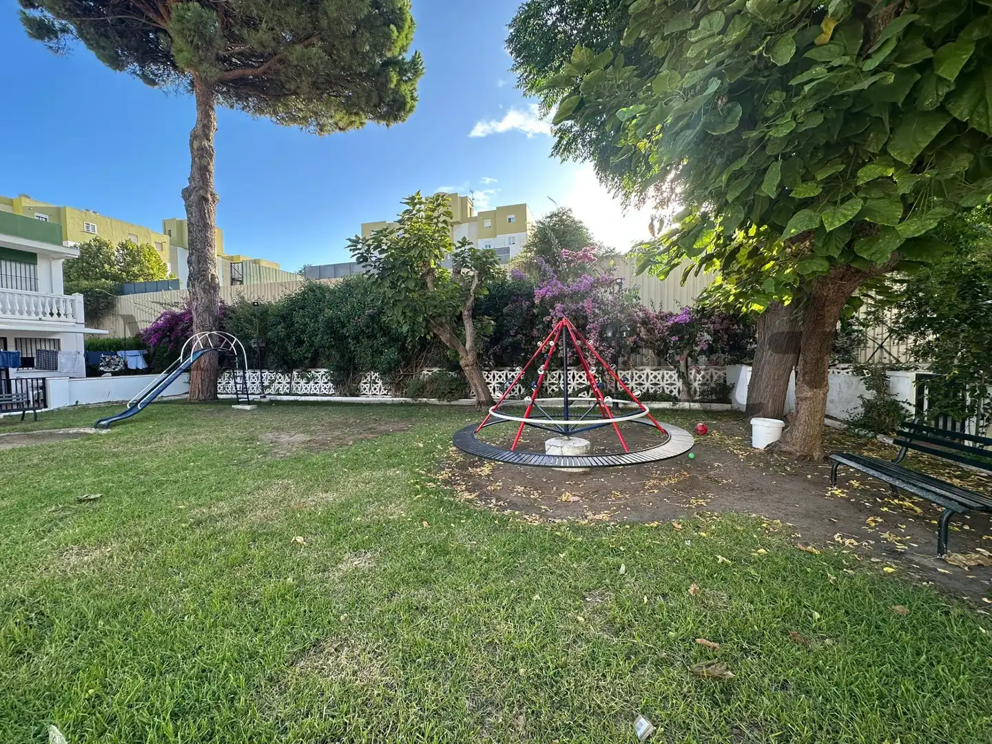 Jardí de Casa adosada en venda en La Antilla amb Aire condicionat, Terrassa i Traster