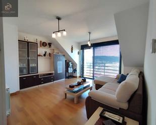 Living room of Attic to rent in Arteixo  with Heating, Parquet flooring and Terrace