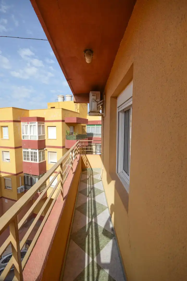 Terrasse von Wohnung zum Verkauf in Benahadux mit Klimaanlage, Heizung und Terrasse