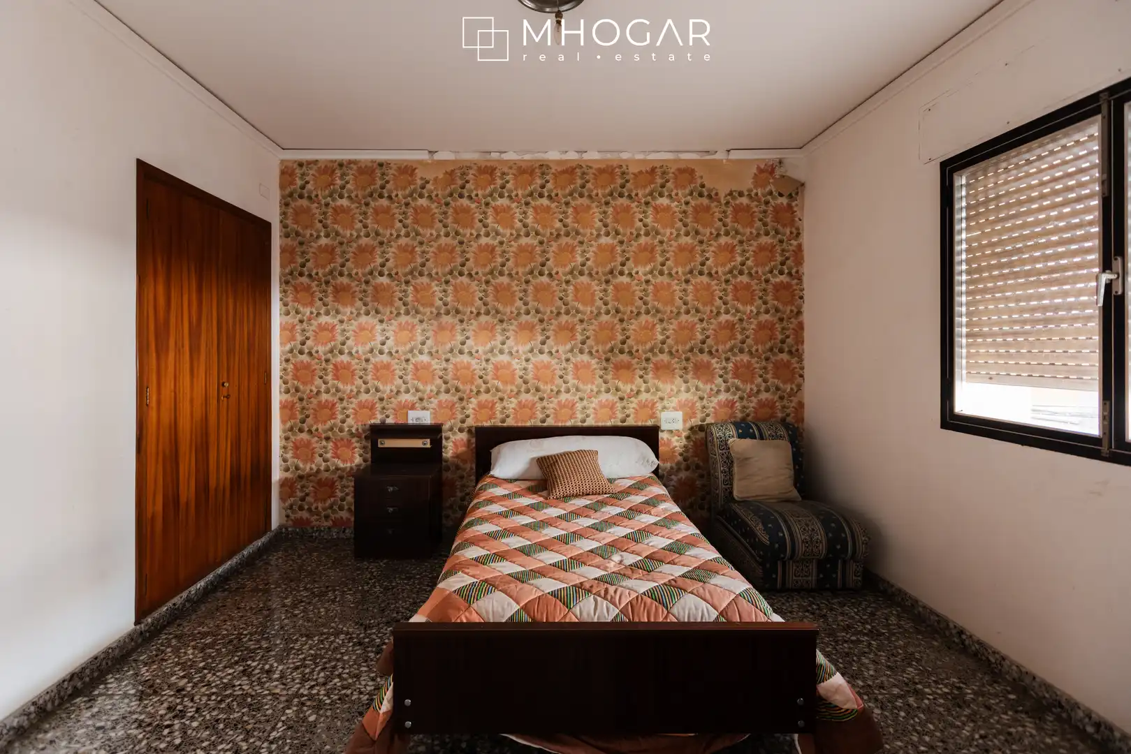 Habitación de Finca rústica en venta en La Vall de Laguar con Jardín privado, Terraza y Balcón