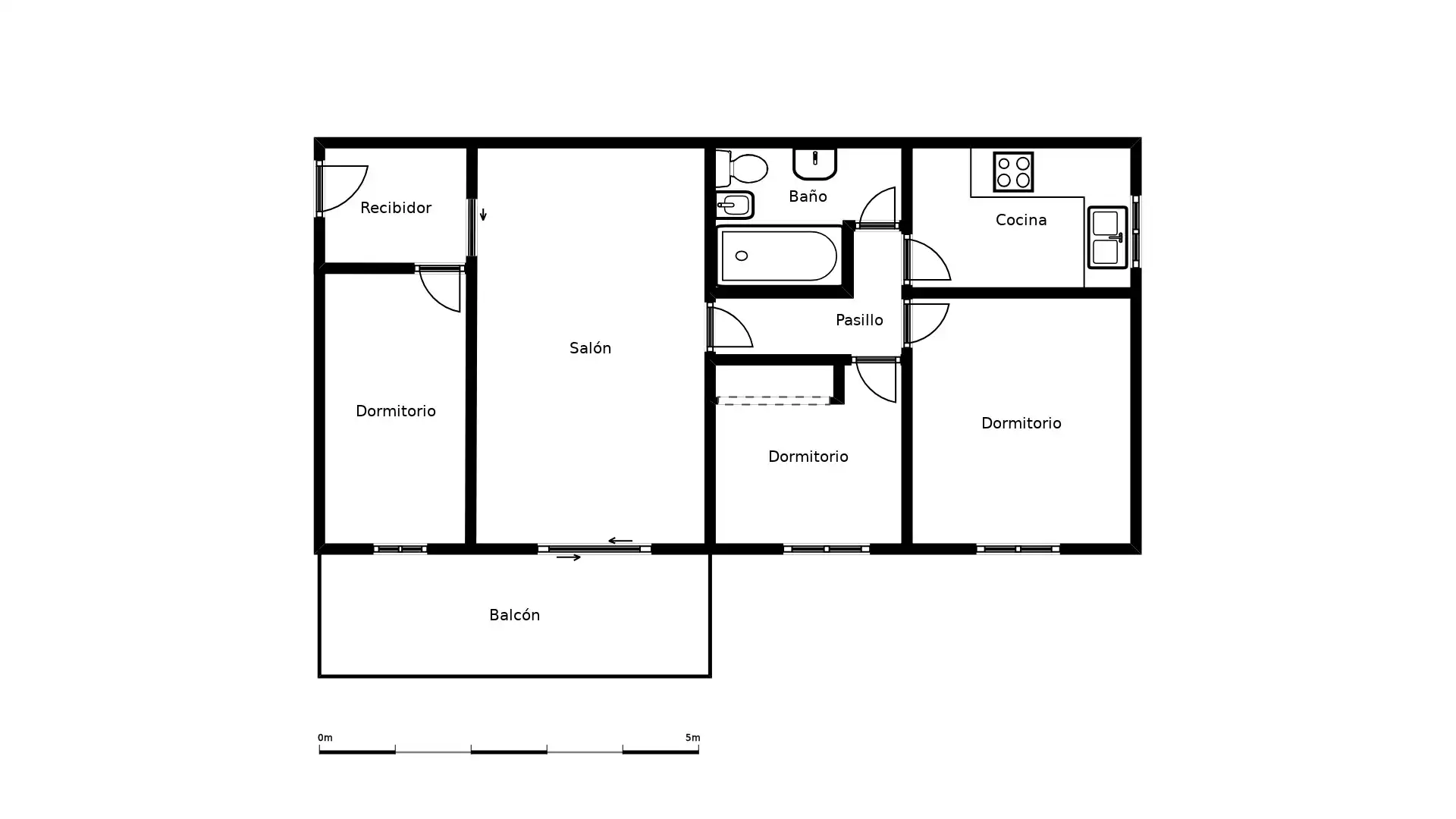 Piso en venta en Cami Dels Capellans, Ametllers - Poble-Sec