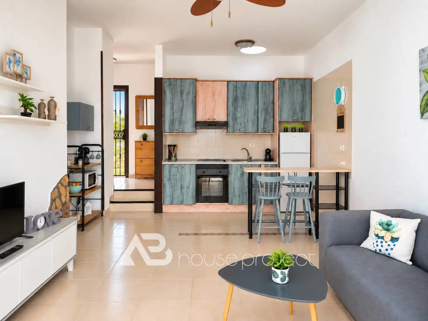 Kitchen of Flat for rent in Adeje  with Private garden, Terrace and Furnished
