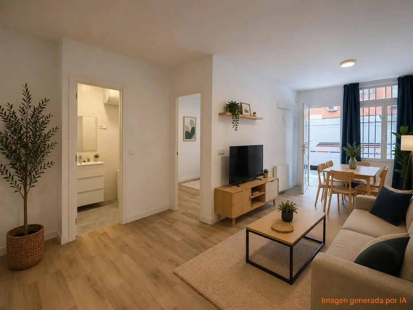 Living room of Flat for sale in Madrid  with Heating and Private garden