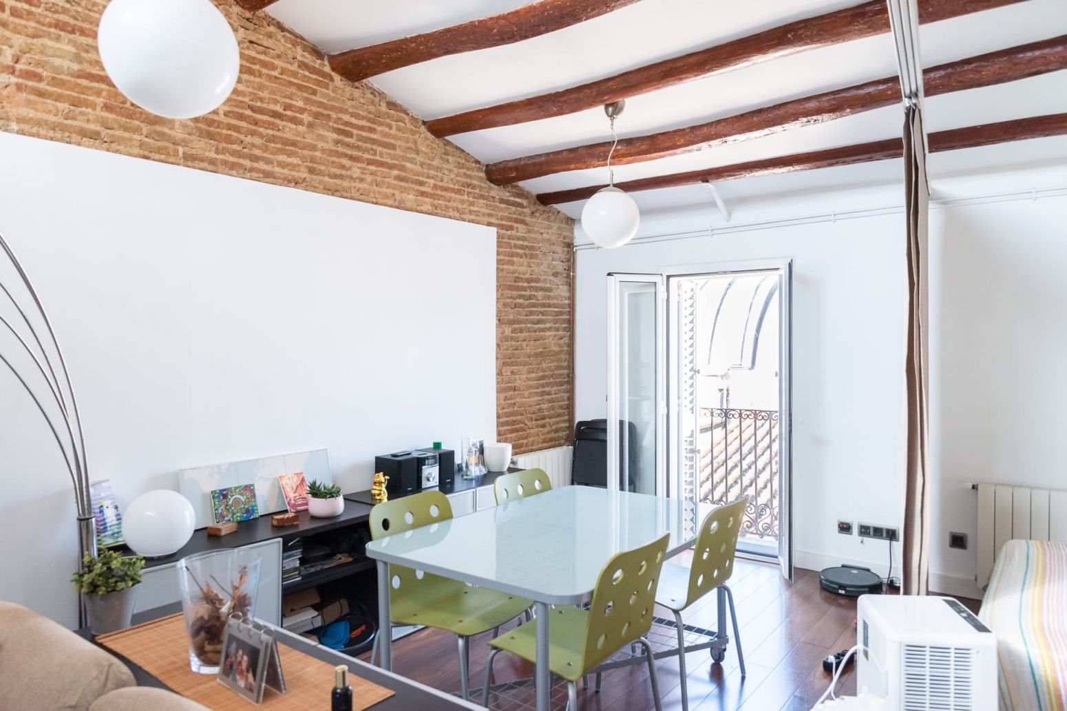 Dining room of Flat for sale in Badalona  with Heating and Parquet flooring