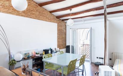 Dining room of Flat for sale in Badalona  with Heating and Parquet flooring