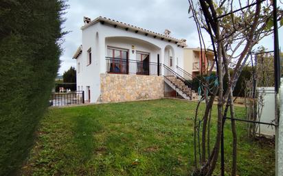 Vista exterior de Casa o xalet en venda en Sant Quintí de Mediona amb Jardí privat, Traster i Moblat