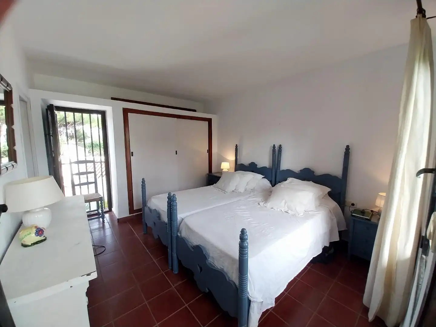 Dormitori de Casa o xalet de lloguer en Mijas amb Jardí privat, Terrassa i Moblat