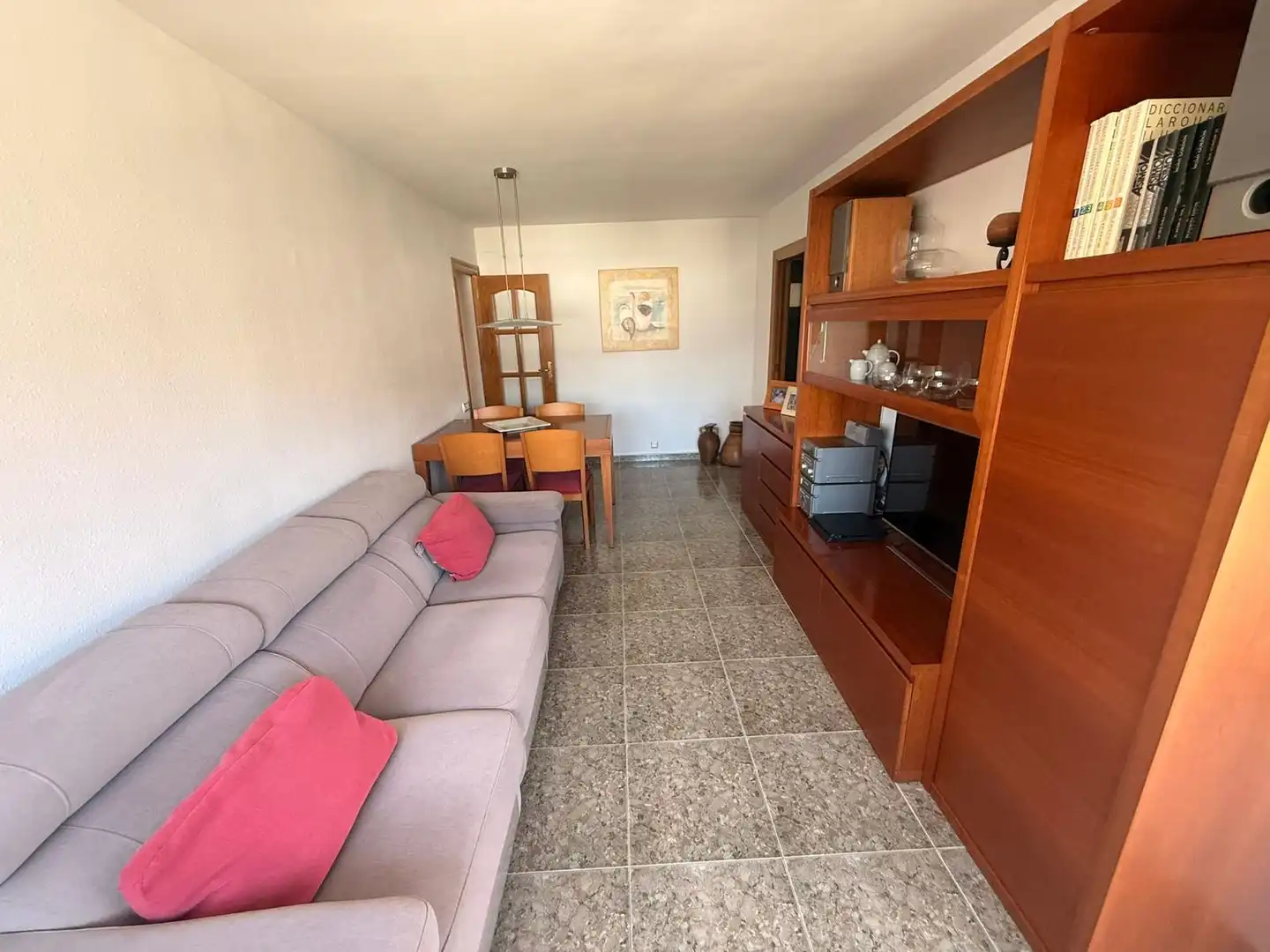 Wohnzimmer von Wohnung zum Verkauf in Cornellà de Llobregat mit Heizung und Balkon