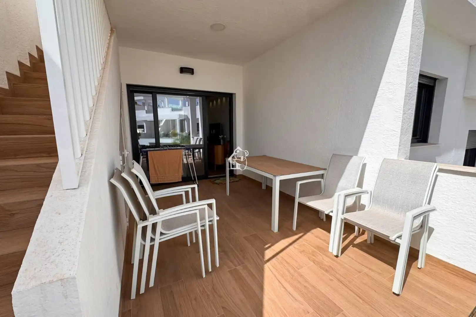 Balcony of Apartments for rent in Torrevieja  with Air Conditioner, Terrace and Swimming Pool