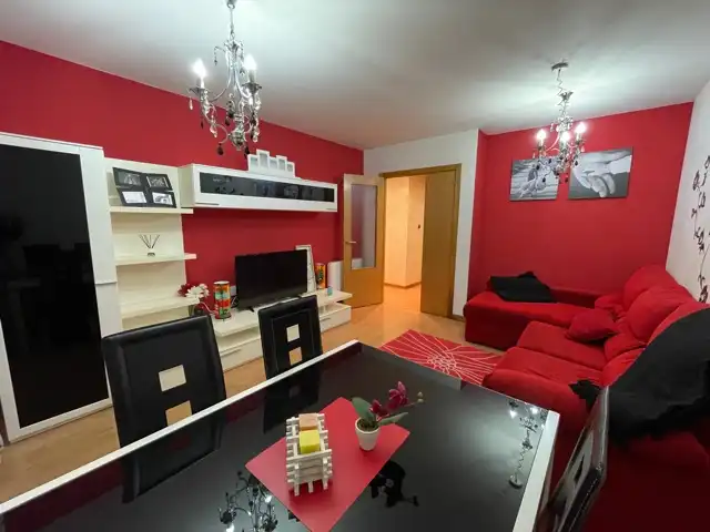Sala de estar de Piso de alquiler en Santa Cruz de Bezana con Calefacción, Amueblado y Horno