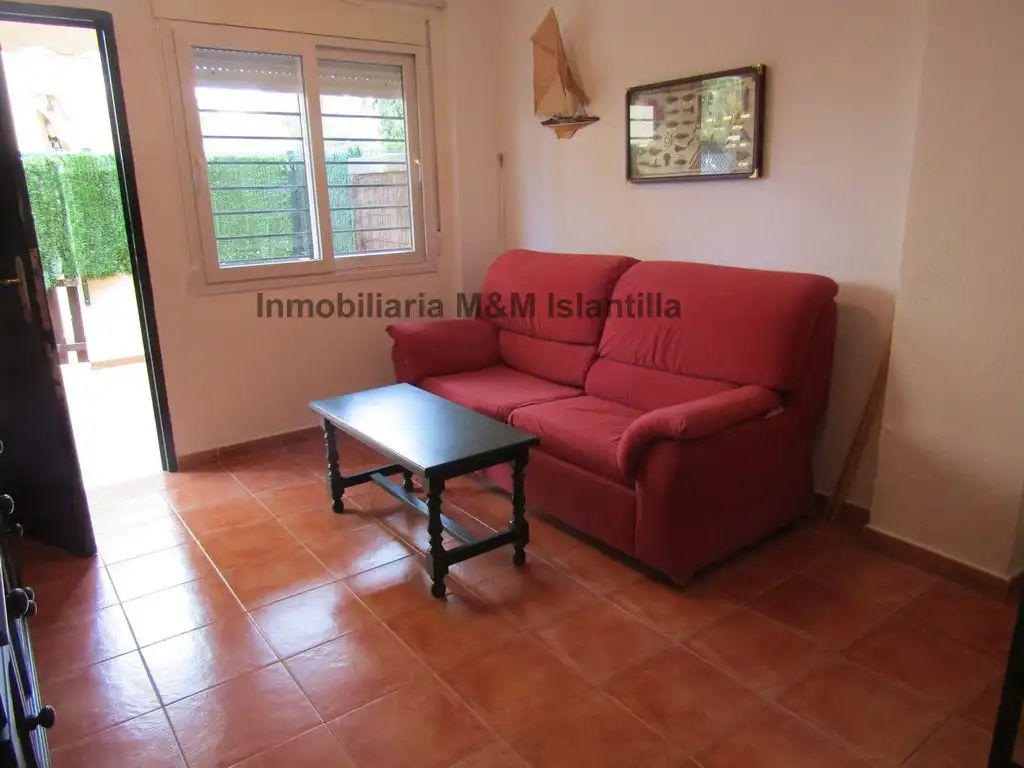 Sala de estar de Apartamento en venta en Islantilla con Terraza, Trastero y Amueblado