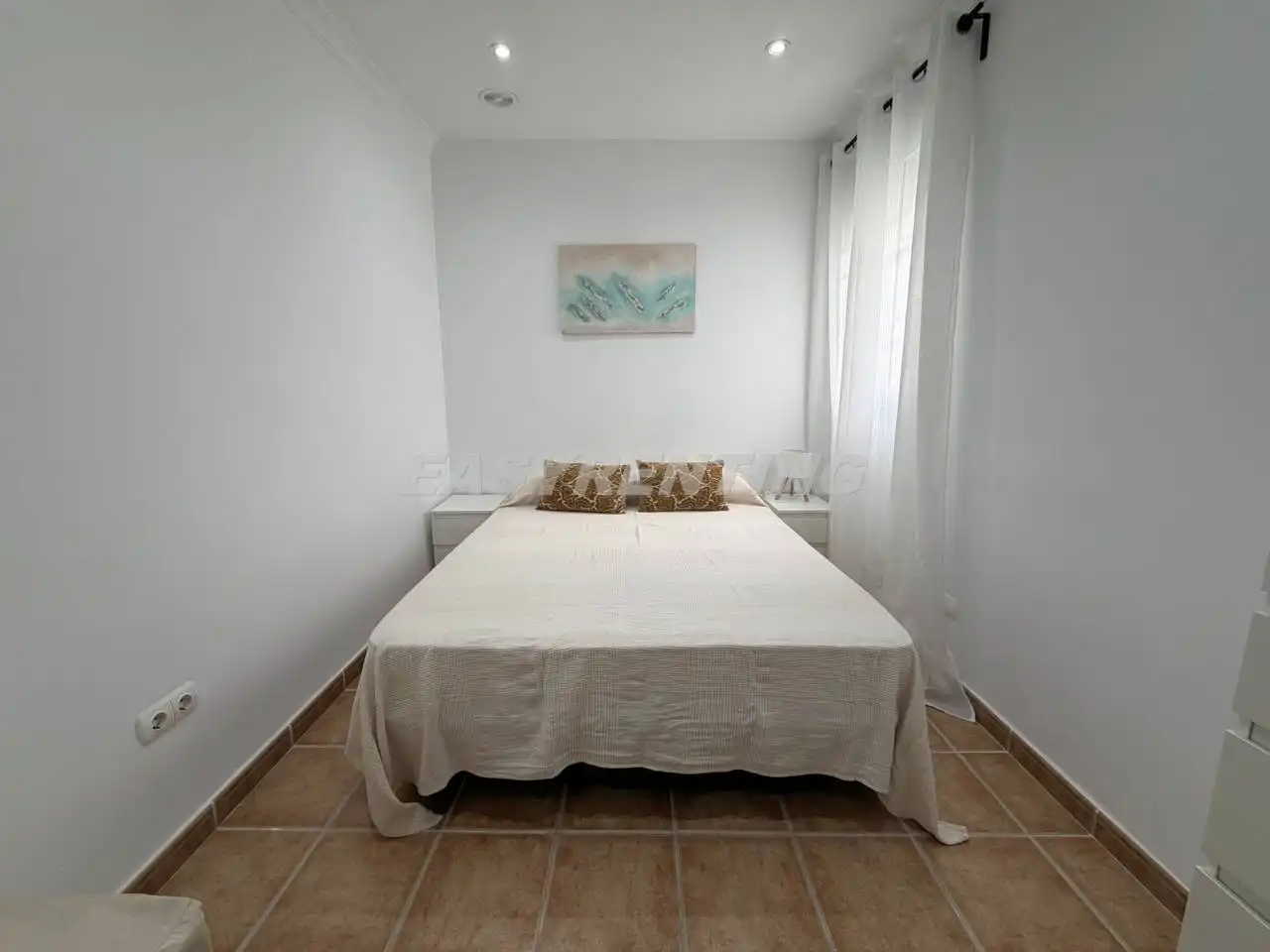 Bedroom of Flat for rent in La Línea de la Concepción  with Air Conditioner and Furnished
