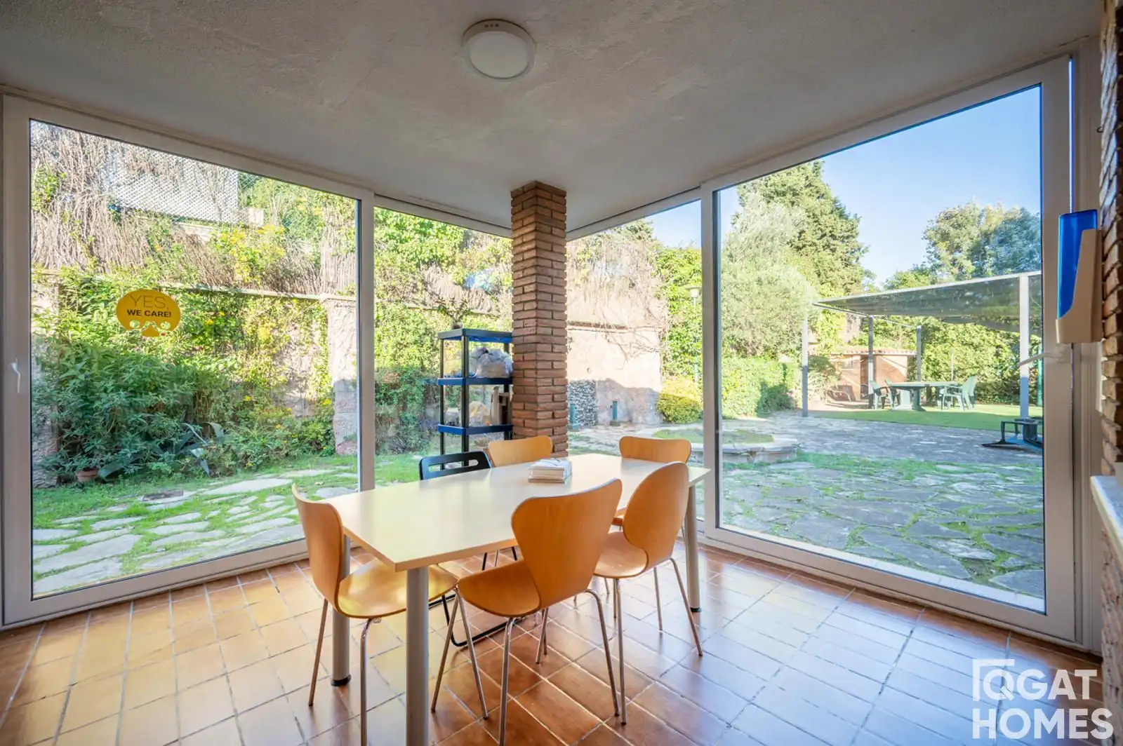 Garden of Houses for sale in Sant Cugat del Vallès  with Air Conditioner, Heating and Alarm