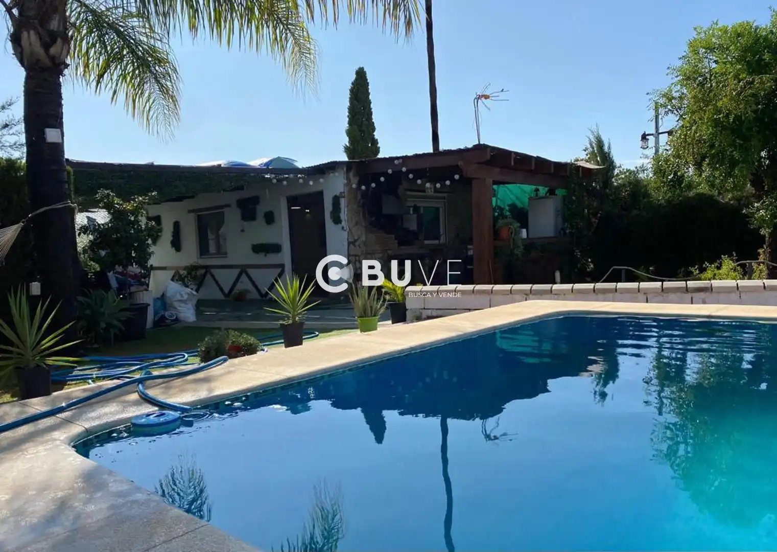 Piscina de Casa o chalet de alquiler en Coria del Río con Aire acondicionado, Terraza y Piscina