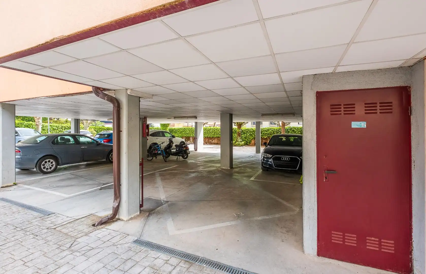 Parking of Duplexes for sale in El Escorial  with Heating, Private garden and Parquet flooring