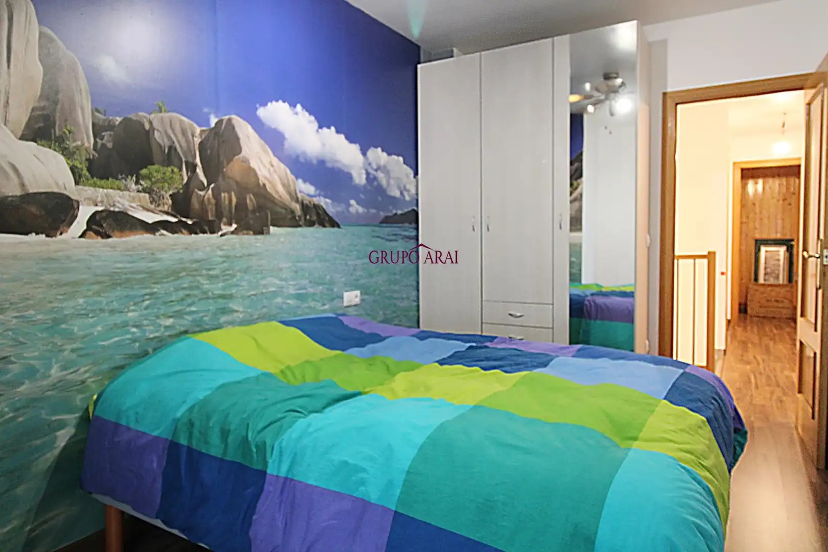 Schlafzimmer von Maisonette zum Verkauf in Castalla mit Klimaanlage, Terrasse und Abstellraum