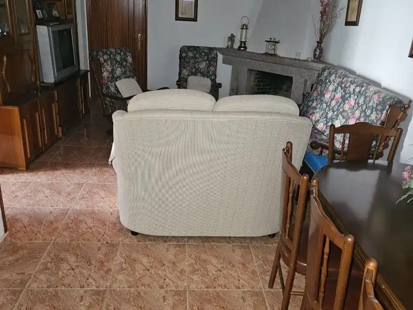 Sala de estar de Casa o chalet de alquiler en Trasmiras con Calefacción, Trastero y Amueblado
