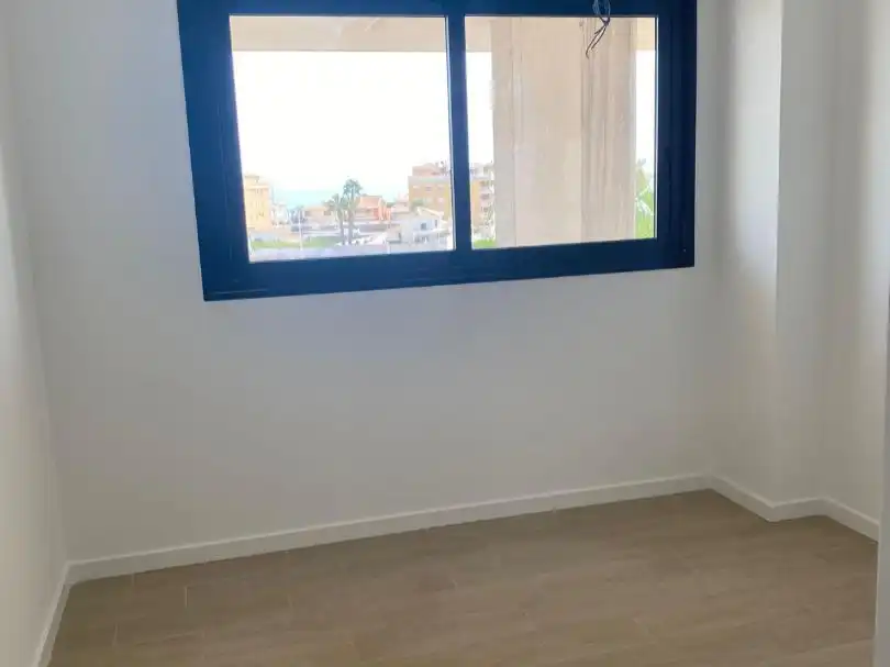 Schlafzimmer von Wohnung zur Miete in Moncofa mit Klimaanlage, Privatgarten und Terrasse
