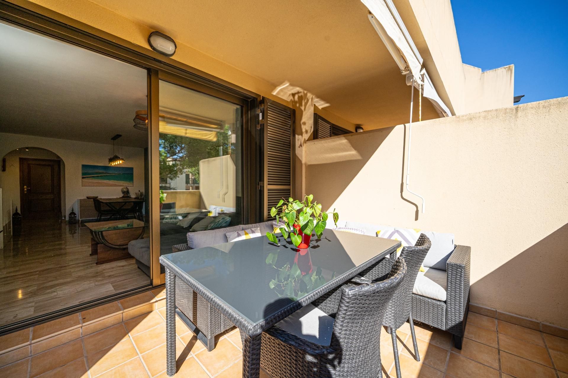 Garden of Flat for sale in Llucmajor  with Air Conditioner, Heating and Private garden