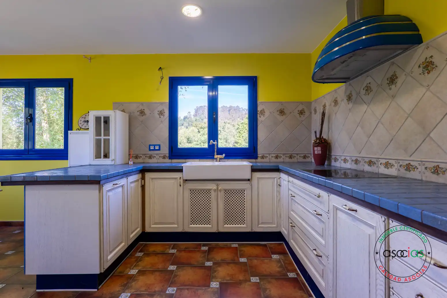 Cocina de Casa o chalet en venta en Siero con Terraza