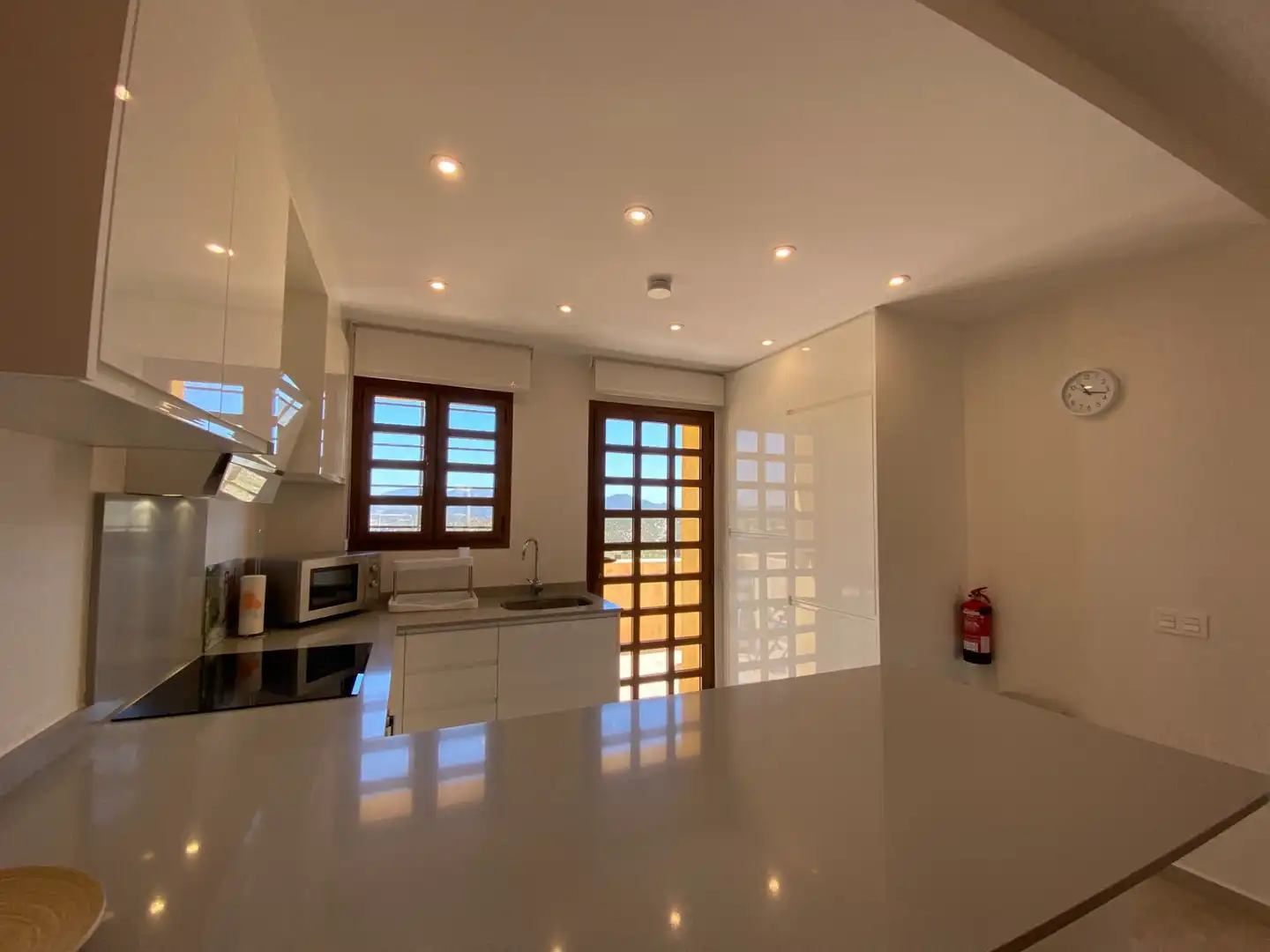 Cocina de Apartamento en venta en Cuevas del Almanzora con Terraza, Amueblado y Internet
