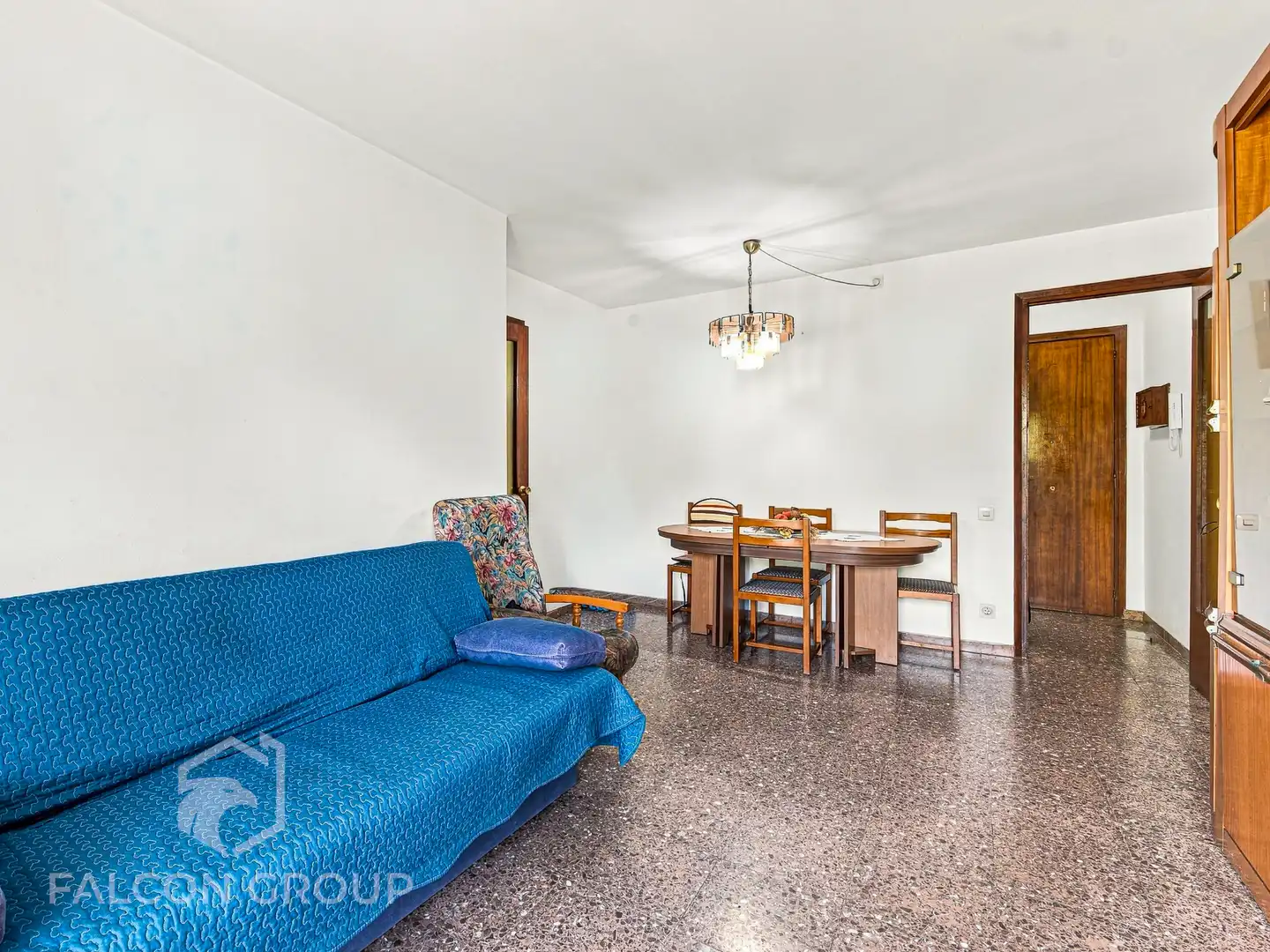 Sala de estar de Piso en venta en Calafell con Balcón