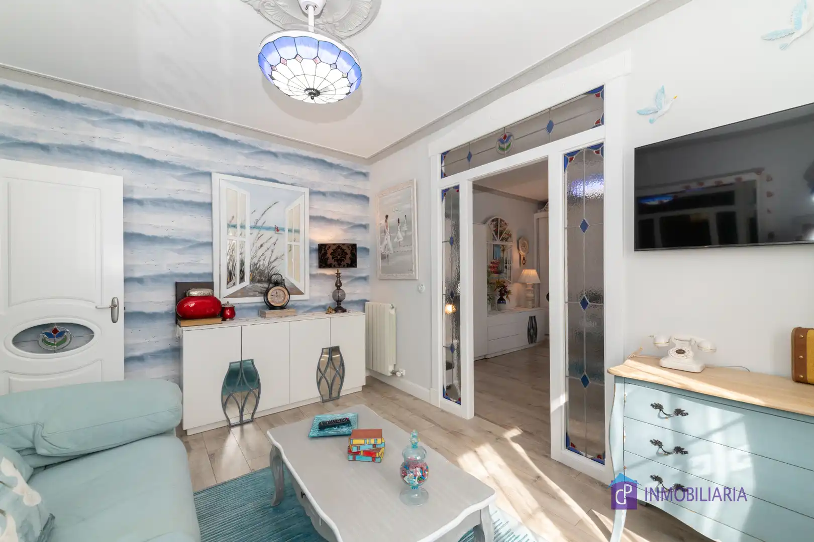 Sala de estar de Piso en venta en Zaragoza con Aire acondicionado, Calefacción y Horno