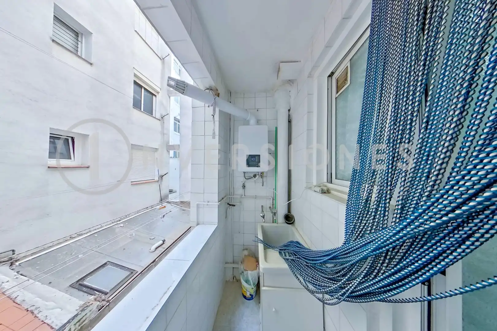 Balcony of Flat for sale in Sabadell  with Air Conditioner and Balcony